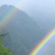 Illustration for article titled Double rainbows are caused by fat water particles called burgeroids